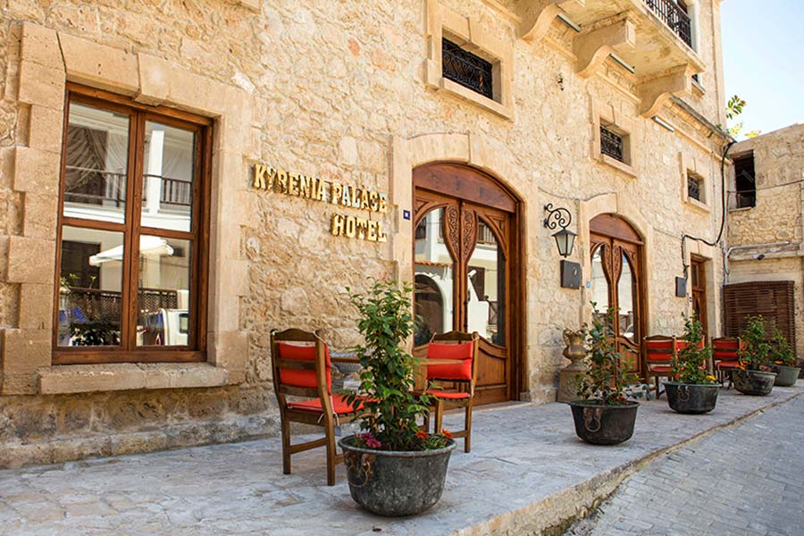 Private Taxi from Larnaca Airport to Kyrenia Palace Boutique Hotel in Kyrenia North Cyprus