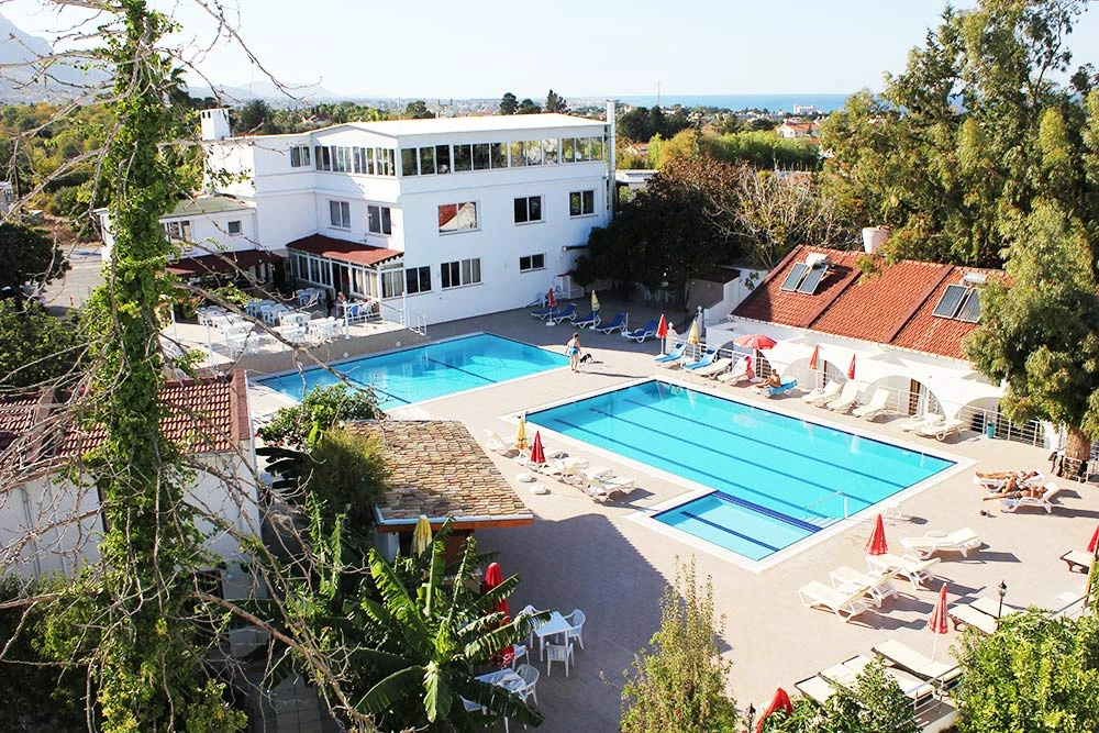 Transfer to Rose Gardens Holiday Village in Lapta North Cyprus
